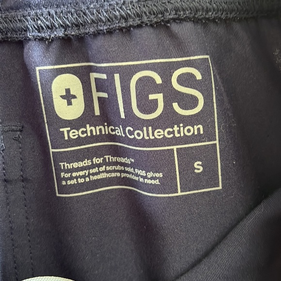 Figs Livingston scrub pants Navy Small - Picture 6 of 7